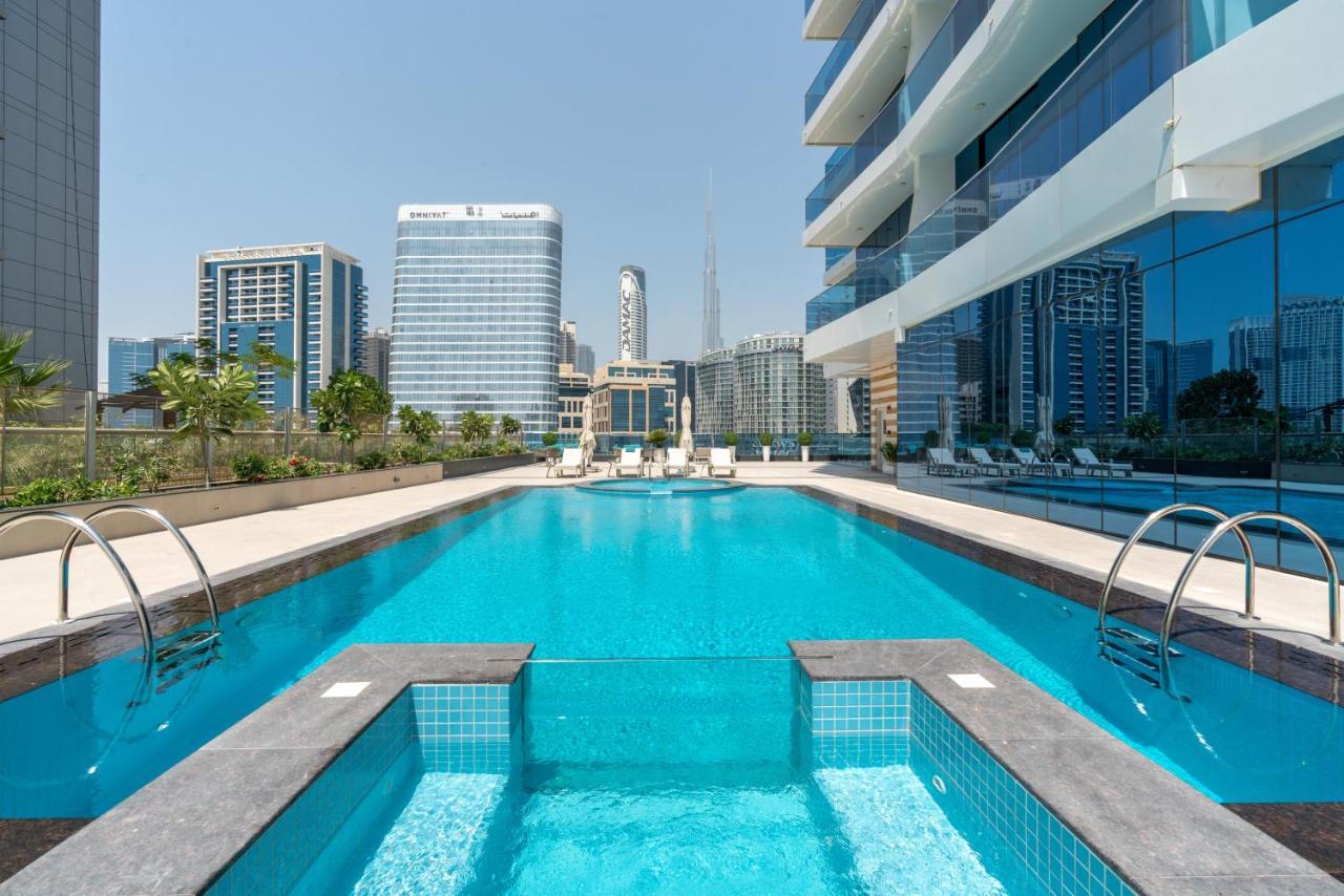 Exclusive Globalstay Apartments In Business Bay Free Parking & More! Dubai Eksteriør bilde