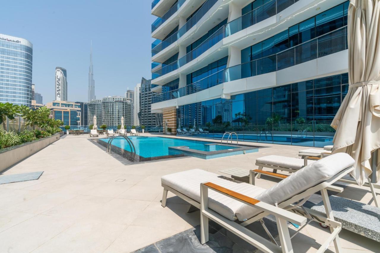 Exclusive Globalstay Apartments In Business Bay Free Parking & More! Dubai Eksteriør bilde